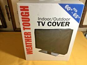 Weather Tough 731398504046 Indoor/outdoor Tv Cover - Nib Fits 60-65 Inch