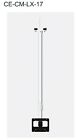 Ce-cm-lx-17 White 6 Ceiling Bracket 17 Clinton Electronics Mount