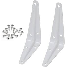 41c-811 Wideskall A0 Metal 3 Inch X 4 Wall Corner Angle White