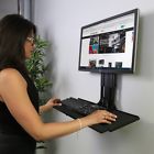 Wm-3n1 Boost Industries Single Vesa Height Adjustable Display Wall 754436639005