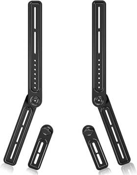 Xinlei 445012028087 Universal Sound Bar Mount Bracket For Above/under Tv Fits 23-65 Inch Tvs Up To