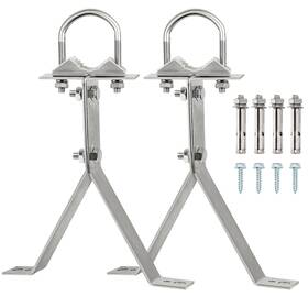 Xrds -rf 658361452213 Xrdsrf Antenna Wall Mount 8 Inch Heavyduty Stand Off Mast Windproof A