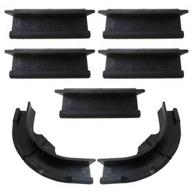 Gdfba-5202-4 Xspander Performance 7 Pieces Black Lightstrip Wall Fixing Bracket Fit For Phi Lips Hu