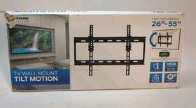 30624 Xtreme Cables 805106225179 Home Theater Bracket Tv Wall Mount 26 Inch -55 With Magnetic Level