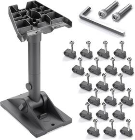 22stl001-g3-wm-09 Yescom Adjustable Tilt Angle Mounting Kit For Standard Dish Installation - Roof Mounted