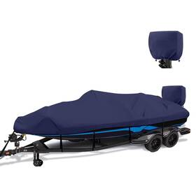 A-us-v1-navy Yimsting 1200d Waterproof Model C Fits 17ft-19ft L X 96 Inch Beam Width Navy Blue