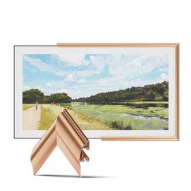 Ynvision.design 850014515690 Modern Tv Frame Bezel In Rose Gold Compatible Only With Samsung The T