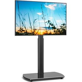 Yomt 750226103756 Universal Tv Floor Stand With Apple Tv/roku Ultra Mount For 27-65 Inch L