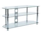 Zgcc1000 Mmt Furniture Designs Clear Glass Tv Stand Corner 5060366065049