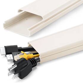 Zhiyo 711181381108 Tv Cord Hider For Wall Mounted 34in 2x L17in Large Cover P