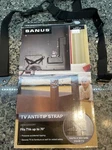 Sanus Flat Tv Anti-tip Strap Up To 70" Child Infant Safety ELM701-B1 Nib. Fixed Price $14.95.