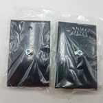 Coax Cable Tv Wall Plate 1 Gang Flat - Black Set Of 2. Fixed Price $14.99.