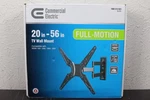New Commercial Electric - 56 Tv Wall Mount Full Motion Black 1002 212 025. Fixed Price $48.00.