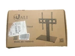 Wali Tabletop Stand Black Glass Base New 32-55 Lcd Led Monitor TVDVD-03. Fixed Price $29.99.