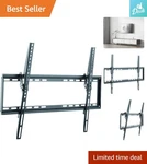 Elegant Tilt Wall Mount For 37-70 Inch Tvs Secure & Stylish Black Design. Fixed Price $20.99.