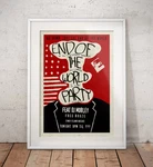 Mr. Robot Poster, End The World Party Tv Show Wall Print Decor, No Frame. Fixed Price $25.99.