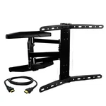 Megamounts Full Motion Wall For 32-70 Inch Curved Displays With Hdmi Cable. Fixed Price $123.49.