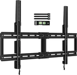 Home Vision Fixed Wall Mount For Most 42"-100" Flat Curved Tvs- Black. Fixed Price $74.45.