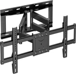 Full Motion Wall Mount 37-85'' Flat/curved Tvs, Swivel Black. Fixed Price $59.70.