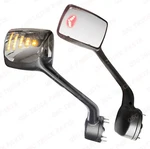 Qsc Chrome Hood Mirrors Set W/ Front & Back Led For Kenworth T680 Peterbilt 579. Fixed Price $418.85.