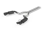 Mbrp Black 3" Exhaust System Quad Dual Wall Tips Street For Mustang Gt 18-21. Fixed Price $1014.99.