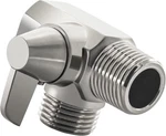 2 Way Arm Diverter Valve For Hand Held Showerhead, Brushed Nickel. Fixed Price $23.23.