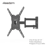 Full Motion Tv Wall Mount Bracket Swivel Tilt For 26 32 37 40 42 46 49 50 52 55". Fixed Price $17.39.