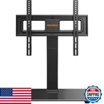 Perlegear Universal Swivel Stand, 32-70" Tvs, Tilt, Tempered Glass, 88LBS. Fixed Price $53.92.