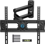 Pipishell Full Motion Tv Wall Mount For 26-60 Inch Flat Curved Matte Black. Fixed Price $57.11.