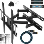 Articulating Dual Arms Wall Mount For 32-65 Inch Tvs, 115LBS Vesa 400X400MM,. Fixed Price $70.75.