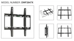 Fixed Wall-mount For 26" To 55" Flat-screen Displays DWF2647X Tripplite. Fixed Price $19.95.