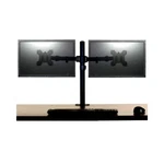 Dual Monitor Desk Clamp Mount Adjustable Tilt For 17''-27'' Computer Screens. Fixed Price $47.57.
