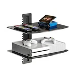 Wali Floating Tv Shelf, 2 Tier Glass Projector For Dvd Pl... Fast Usa Ship. Fixed Price $37.13.