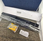 (qty 2) Autohj Folding Shelf Brackets 16 Inch Heavy Black. Fixed Price $21.28.