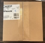 Chief Elite Universal Ceiling Mount White Model Rpmauw. Fixed Price $125.00.