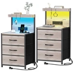 Set 2 With Led Lights For Bedroom, Bedside Power.... Fixed Price $265.58.