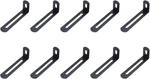 10PCS Shape Corner Brace Adjustable Bracket With Slot Heavy Duty Black. Fixed Price $13.93.