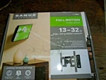 Sanus Vuepoint Full-motion Tv Wall Mount Model: F107C 13-32". Fixed Price $71.25.