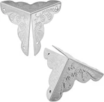 Piutouyar 50 Pcs 1"X1"X1" Box Corner Protectors Metal Cabinet. Fixed Price $10.99.