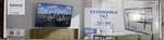 Sanus Large Extendable Tilt Mount 32-85" Tvs ALT2-B1 New In Box. Fixed Price $49.99.