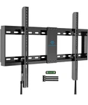 Perlesmith Fixed Tv Wall Mount Bracket Low Profile For 32-82 Inch Led, Black. Fixed Price $28.00.