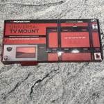 Monster Universal Tv Mount Flat 26"-65" Up To 110 Lbs.. Fixed Price $9.99.