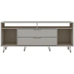 Manhattan Comfort Rockefeller Wood Stand Up To 60" In Off White. Fixed Price $332.44.