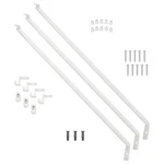 Fixed Mount All-in-one Hardware Kit For 16 In. 72 Wire Shelving. Fixed Price $33.02.