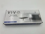 Vivo Black Top Shelf Mount SFTV1 12 Storage Space New In Box. Fixed Price $25.00.