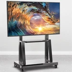 Adjustable Mobile Tv Stand Mount Universal Flat Screen Rolling Cart 32-80". Fixed Price $93.92.