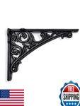 Khtumeware 10IN Decorative Heavy Duty Vintage Shelf Brackets 2 Pack Rustic Iron. Fixed Price $44.30.