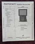 Sams Photofact 3066 Service Manual For Sony KV-29XBR85. Fixed Price $19.90.