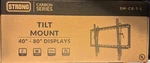 New Box Strong Sm-cb-t-l Carbon Tilt Large Tv Mount 40 80 Inch. Fixed Price $92.00.