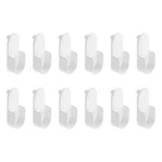 Chinflly Oval Closet Rod End Support, Zinc Alloy White Wardrobe Bracket Metal.... Fixed Price $14.27.